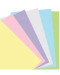 Пълнител за органайзер Filofax - A5, цветна хартия без редове, 60 листа - 1t