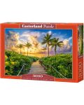 Пъзел Castorland от 3000 части - Цветен изгрев в Маями, САЩ - 1t