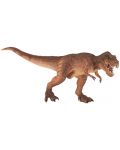 Фигурка Papo Dinosaurs – Бягащ тиранозавър рекс, кафяв - 1t