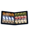 Папка за съхранение на карти Ultimate Guard Zipfolio 24-Pocket XenoSkin Quadrow - синя (480 бр.) - 5t