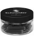 Патрончета за писалка Schneider - 30 броя, черни - 1t