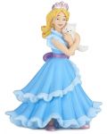 Фигурка Papo The Enchanted World – Принцеса Клои, със синя рокля - 1t