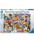 Пъзел Ravensburger от 2000 части - Октоберфест с Гелини - 1t