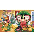 Пъзел Trefl от 100 части - Магията на Коледа с Мики, Мини и Плуто - 2t