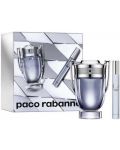 Paco Rabanne Invictus Комплект - Тоалетна вода, 100 + 20 ml - 1t