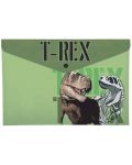 Папка с копче Graffiti T-Rex - A4 - 1t