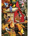 Пъзел Cobble Hill от 500 XXL части - Есенна къщичка за птици - 2t