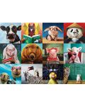 Пъзел Eurographics от 1000 части - Забавни животни - 2t