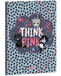 Папка с ластик Ars Una Think-Pink - А4 - 1t
