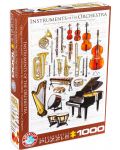 Пъзел Eurographics от 1000 части – Оркестърни инструменти - 1t