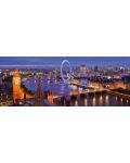 Панорамен пъзел Ravensburger от 1000 части - Нощен Лондон - 2t