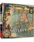 Пъзел Good Loot от 1000 части - The Witcher 3: The Northern Kingdoms - 1t