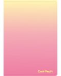 Папка с 20 джоба Cool Pack - A4, Gradient Peach - 1t
