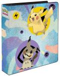 Папка за съхранение на карти Ultra Pro Pokemon TCG: Pikachu & Mimikyu Album - 1t