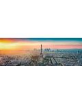 Панорамен пъзел Clementoni от 1000 части - Изглед към Париж - 2t