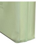 Папка с цип Snopake - DL, пастелно зелена - 3t