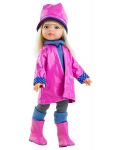Кукла Paola Reina Amigas - Маника, с розов дъждобран, 32 cm - 1t