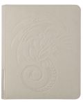 Папка за съхранение на карти Dragon Shield Album Zipster Regular - Ashen White - 1t