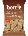 Пълнозърнести крекери със семена, 150 g, Bett'r - 1t