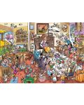 Пъзел Cobble Hill от 1000 части - DoodleTown: Заедно за Денят на Благодарността - 2t