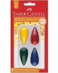 Пастели Faber-Castell - Pear, 4 цвята - 1t