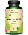 Papaya Enzym Papain, 120 капсули, Vegavero - 1t