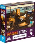 Пъзел Exploding Kittens от 1000 части - Леността на паметта - 1t