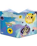 Папка за съхранение на карти Ultra Pro Pokemon TCG: Pikachu & Mimikyu 9-Pocket Portfolio - 1t