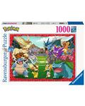 Пъзел Ravensburger от 1000 части - Pokémon: Битката - 1t