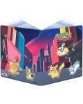 Папка за съхранение на карти Ultra Pro Pokemon TCG: Gallery Series - Shimmering Skyline 9-Pocket Portfolio - 1t