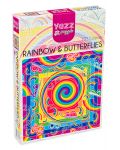 Пъзел Yazz Puzzle от 1023 части - Дъга и пеперуди - 1t