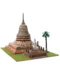 Сглобяем модел Domus Kits - Будистка пагода Wat Sa Si (Sukhothai), Макет с истински тухли - 1t