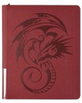 Папка за съхранение на карти Dragon Shield Album Zipster Regular - Blood Red - 1t