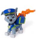 Фигура със значка Spin Master Paw Patrol - Ultimate Rescue, Роки - 2t