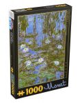 Пъзел D-Toys от 1000 части - Водни лилии, Клод Моне - 1t