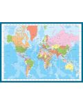 Пъзел Eurographics от 1000 части - Модерна карта на света - 2t