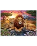 Пъзел Art Puzzle от 1000 части - Семейство лъвове - 2t
