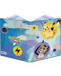 Папка за съхранение на карти Ultra Pro Pokemon TCG: Pikachu & Mimikyu 4-Pocket Portfolio - 1t