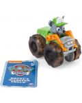 Детска играчка Spin Master Paw Patrol - Rescue Racers, чудовищният камион на Роки - 2t