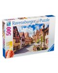 Пъзел Ravensburger от 500 части - Малък град в Германия - 1t