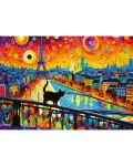 Пъзел Trefl от 1000 части - Котка в Париж - 2t