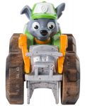 Детска играчка Spin Master Paw Patrol - Rescue Racers, чудовищният камион на Роки - 1t