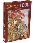 Пъзел Magnolia от 1000 части - Африканка - 1t