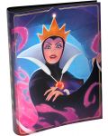 Папка за съхранение на карти Disney Lorcana The First Chapter: 10 Page Portfolio - The Evil Queen - 3t