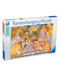 Пъзел Ravensburger от 2000 части - Пепеляшка - 1t