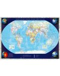 Пъзел Schmidt от 2000 части - Карта на света - 2t