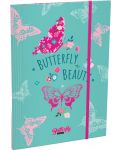 Папка с ластик Lizzy Card Cute Butterfly - A4 - 1t