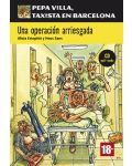 Pepa Villa, Taxista En Barcelona: Una operación arriesgada. Libro + CD B1 - 1t