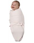 Пелена за повиване Meyco Baby - 0-3 месеца, светлорозова - 2t