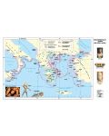 Пелопонеската война 431-404 г. пр. Хр. (стенна карта) - 1t